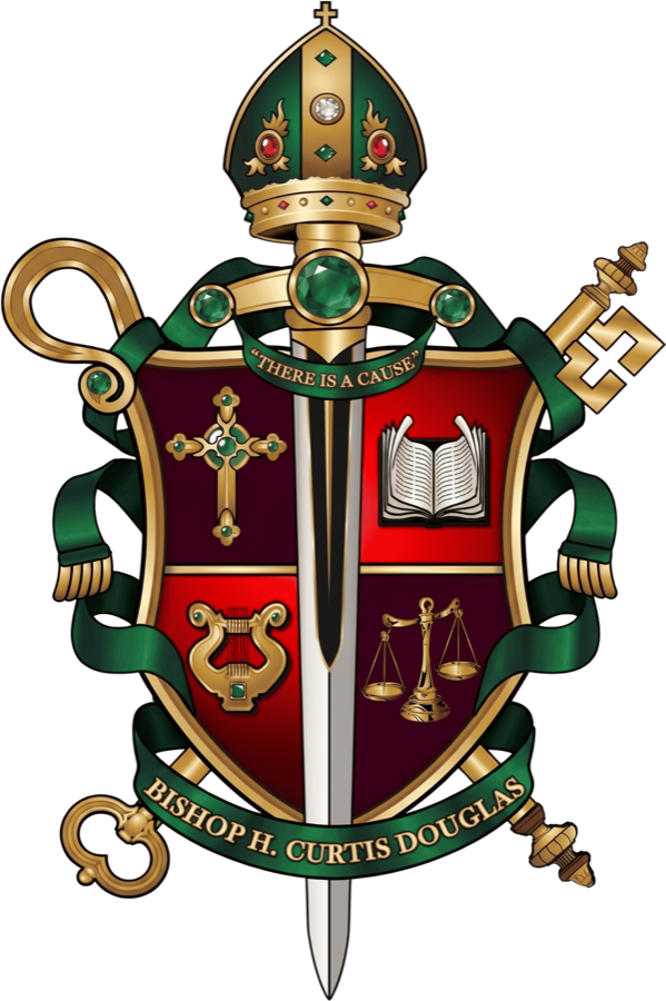 The episcopal seal of Bishop H. Curtis Douglas